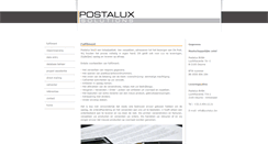 Desktop Screenshot of postalux.be